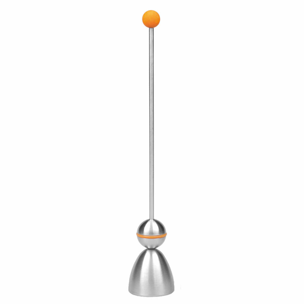 Take2 Clack Color Edition 2 eggshell breaking point causer, egg topper, egg opener, egg cracker, orange, 99042
