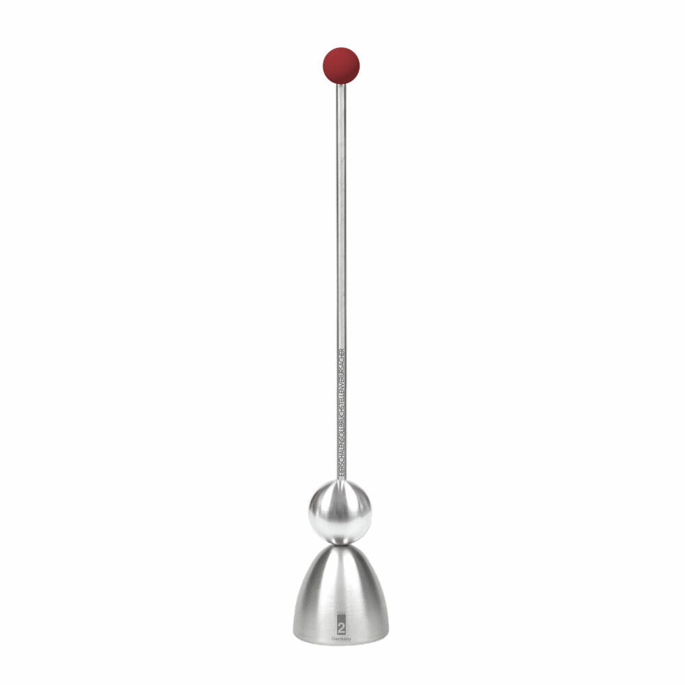 Take2 Clack Xmas Edition Eggshell Breaker, Egg Topper, Silicone Ball Red, 99092