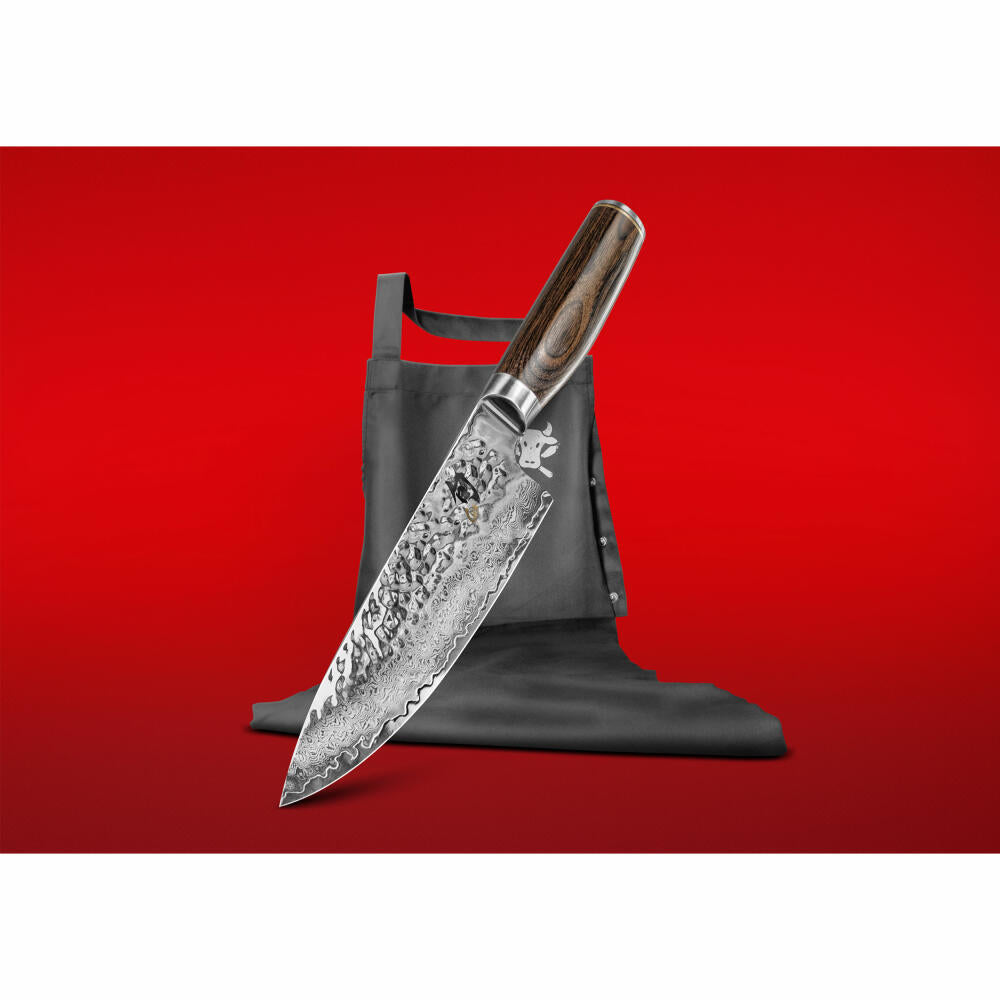 Kai Shun Premier Tim Mälzer Set 20 cm, 2-tlg., Santoku, Messer, Kochschürze, TDM1706-W24