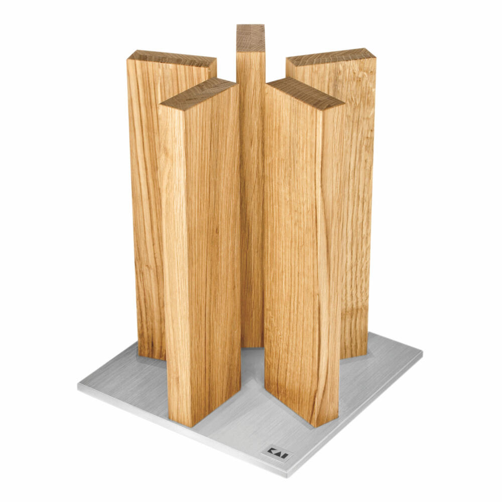 Kai Magnetic Knife Block Stonehenge, Knife Block, Knife Holder, Knife Block, Magnetic Knife Block, Oak, STH-3