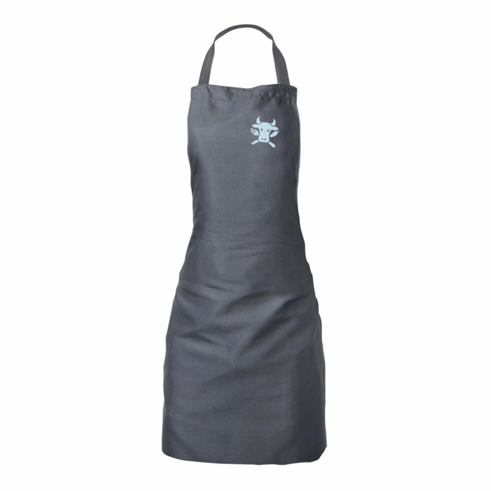 Kai Tim Mälzer cooking apron, apron, kitchen apron, grill apron, bib apron, grey, 46025020