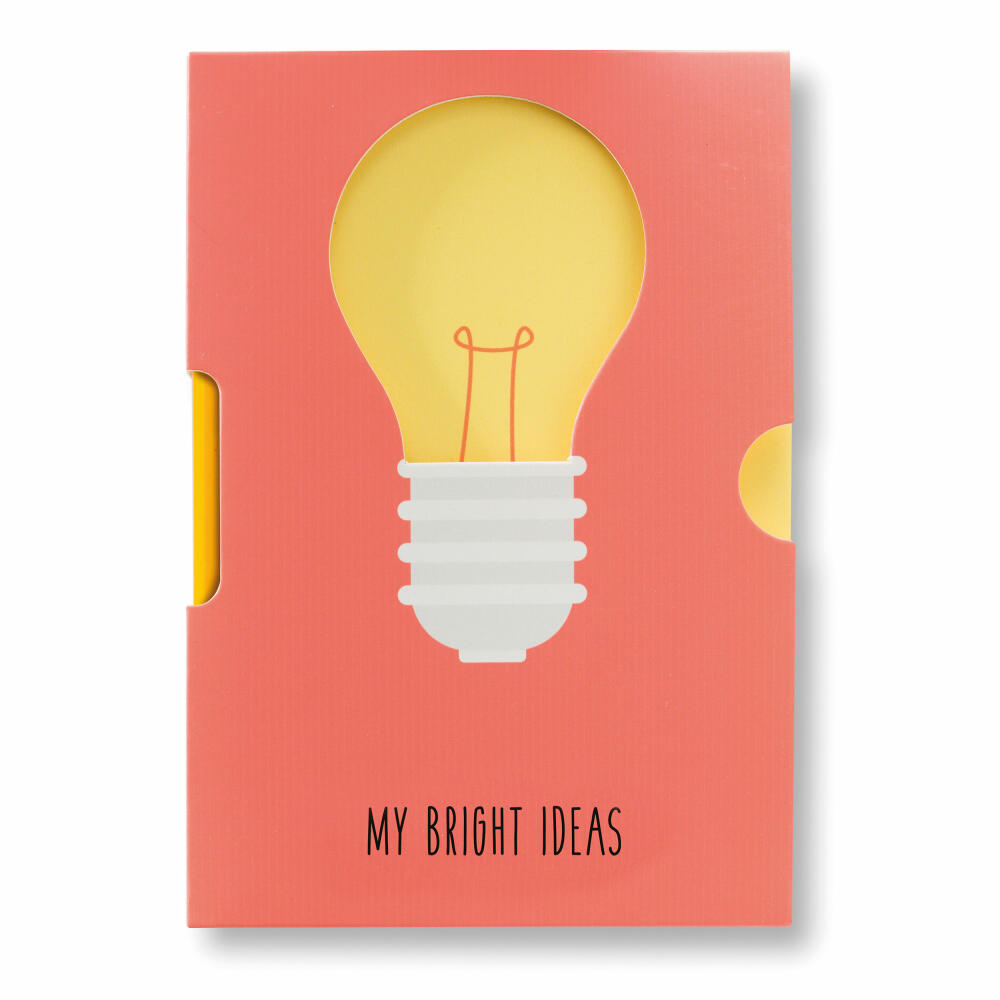 Donkey Products My Bright Ideas Notizbuch, Notiz Buch, Notizheft, Tagebuch, Papier, 15 cm, 400323