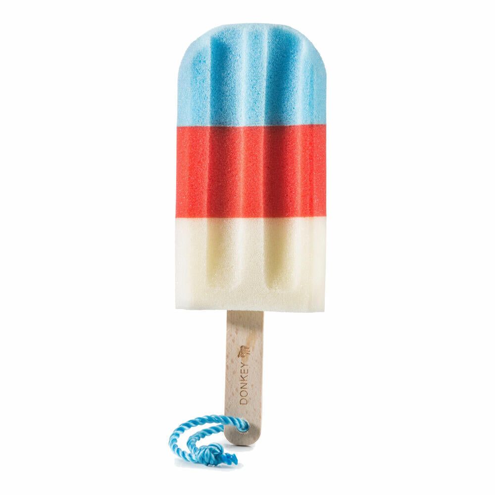 Donkey Products Ice Pop Blue Spülschwamm, In Eis Form, Spül Schwamm, Topfschwamm, Putzschwamm, Topfreiniger, L 22 cm, 600506