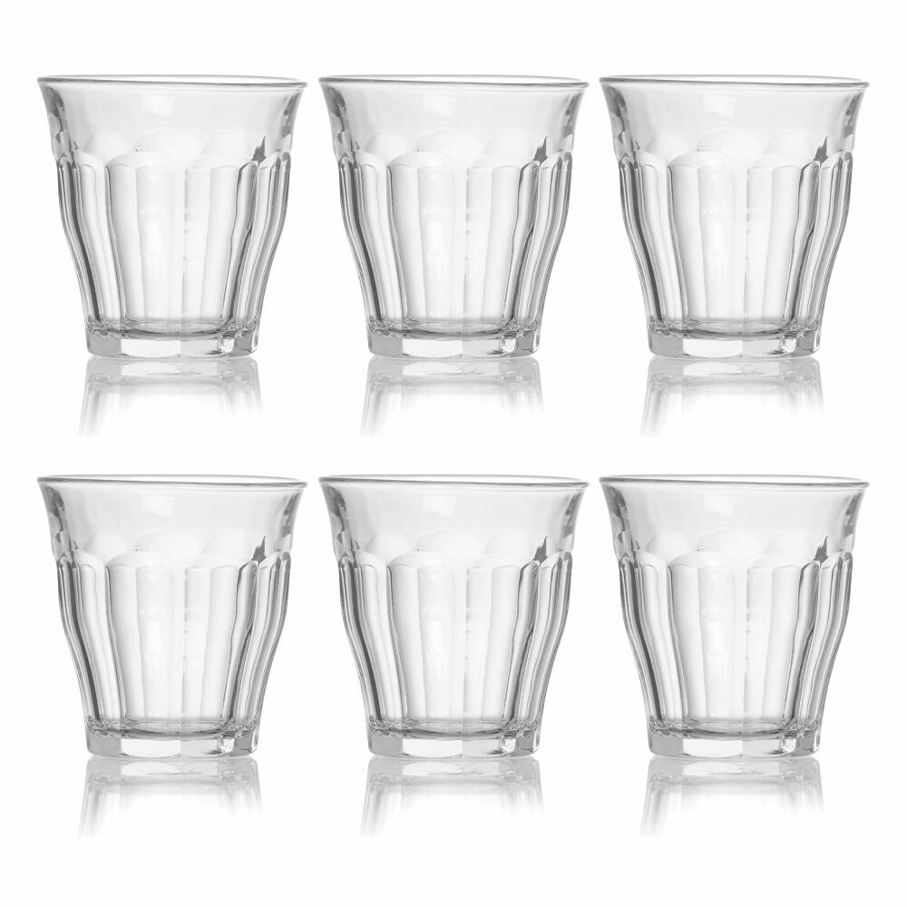 Ritzenhoff &amp; Breker / Duralex Picardie water glass, set of 6, cocktail glass, glass, max. 90 ml, 162493