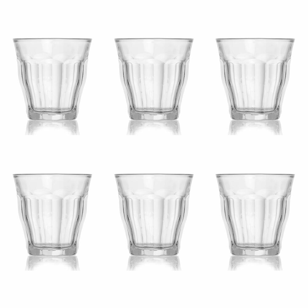 Ritzenhoff & Breker / Duralex Picardie Wasserglas, 6er Set, Cocktailglas, Glas, 160 ml, 162509