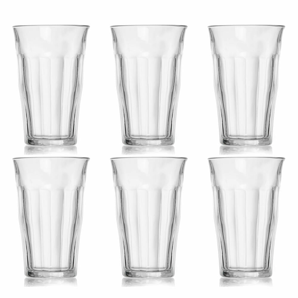Ritzenhoff &amp; Breker / Duralex Picardie water glass, set of 6, cocktail glass, glass, max. 500 ml, 162547