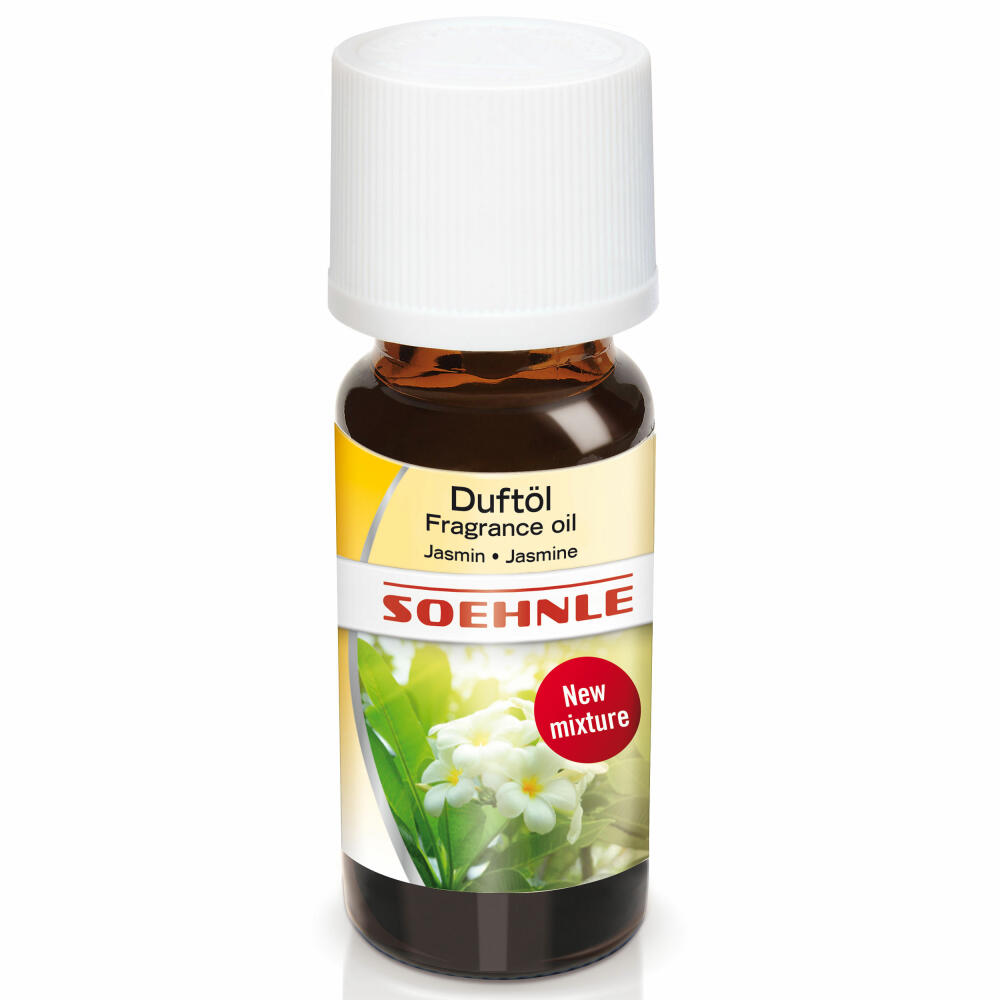 Soehnle Parfümöl Flower, 4er Set, Aromaöl, Lufterfrischer, Duftöl, Raumduft, Duft, Flieder, Lavendel, Magnolie, Jasmin, je 10 ml