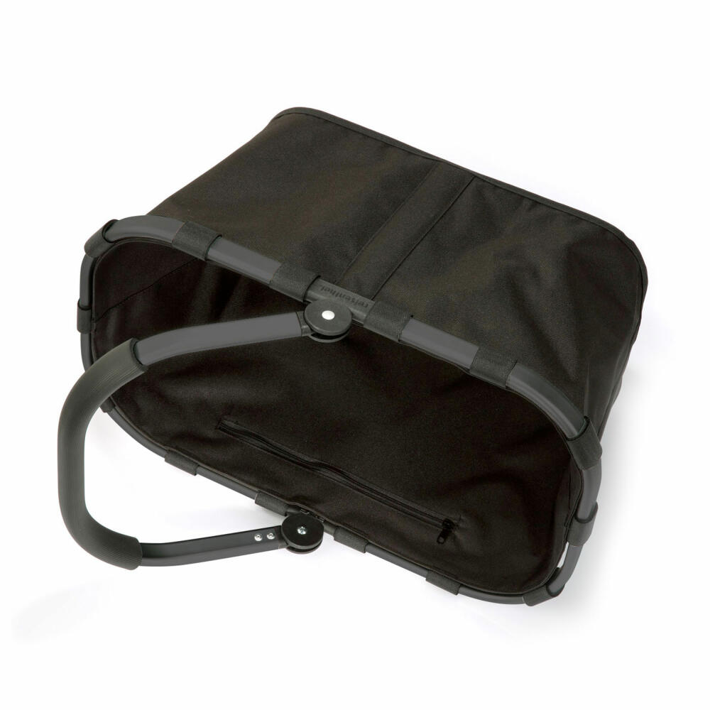 reisenthel carrybag, einkaufskorb, tasche, korb für shopping, frame black / black, BK7040