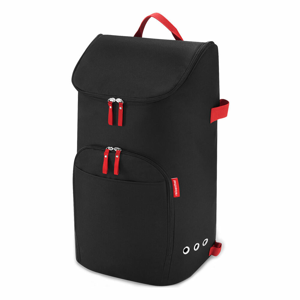 reisenthel citycruiser rack mit bag, 2-tlg., Einkaufstrolley, Einkaufstasche, Trolley, Tasche, Black,45 L