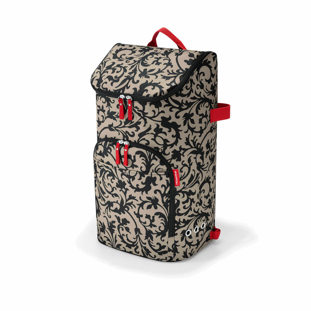 reisenthel citycruiser rack mit bag, 2-tlg., Einkaufstrolley, Einkaufstasche, Trolley, Tasche, baroque taupe, 45 L