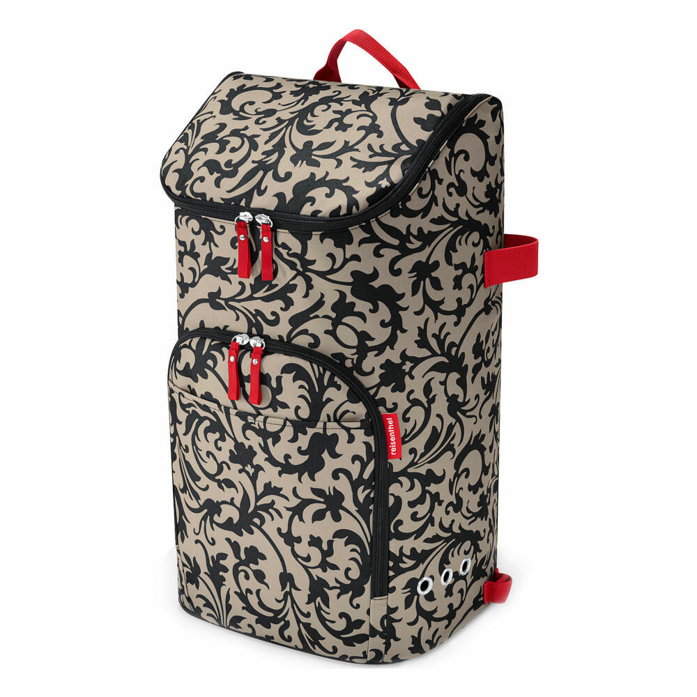 reisenthel citycruiser rack mit bag, 2-tlg., Einkaufstrolley, Einkaufstasche, Trolley, Tasche, baroque taupe, 45 L