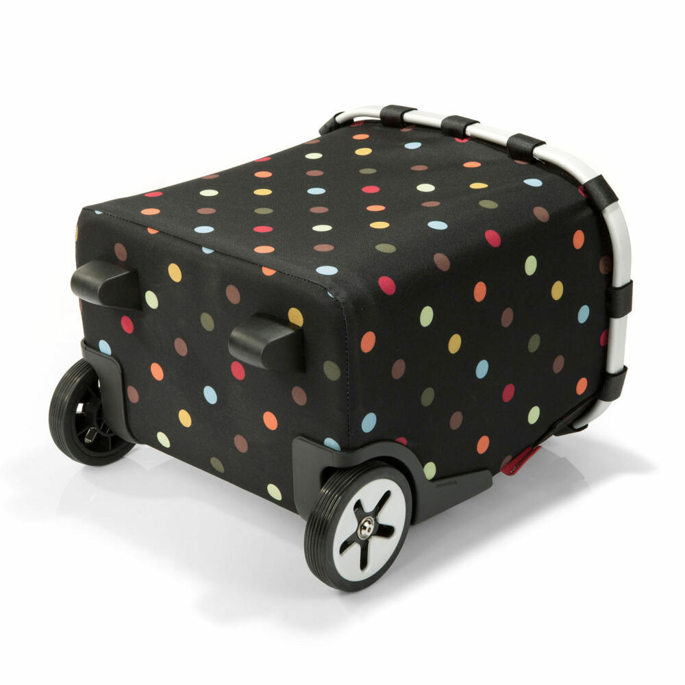 reisenthel carrycruiser, shopping basket with wheels, trolley, shopping cart, dots, OE7009