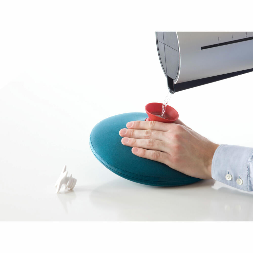 Authentics Pill Wärmflasche 1.9 L, Wärmekissen, PVC, Neopren, Pale Pink, 1239803