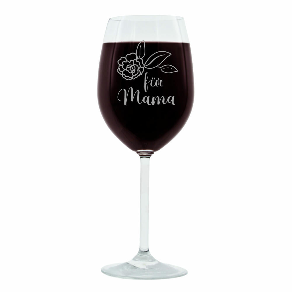 Leonardo Weinglas, Geschenk Stimmungsglas mit Gravur, Moodglas, Für Mama, Bold, 400 ml