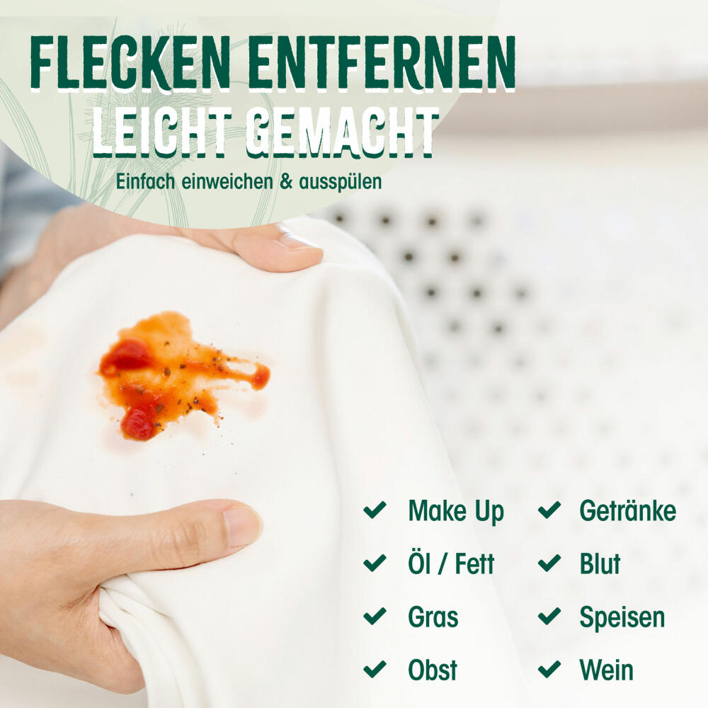 ecoPhil Fleckentferner Fleckfrei, gegen hartnäckige Flecken, für Bunt- und Hellwäsche, 100 ml