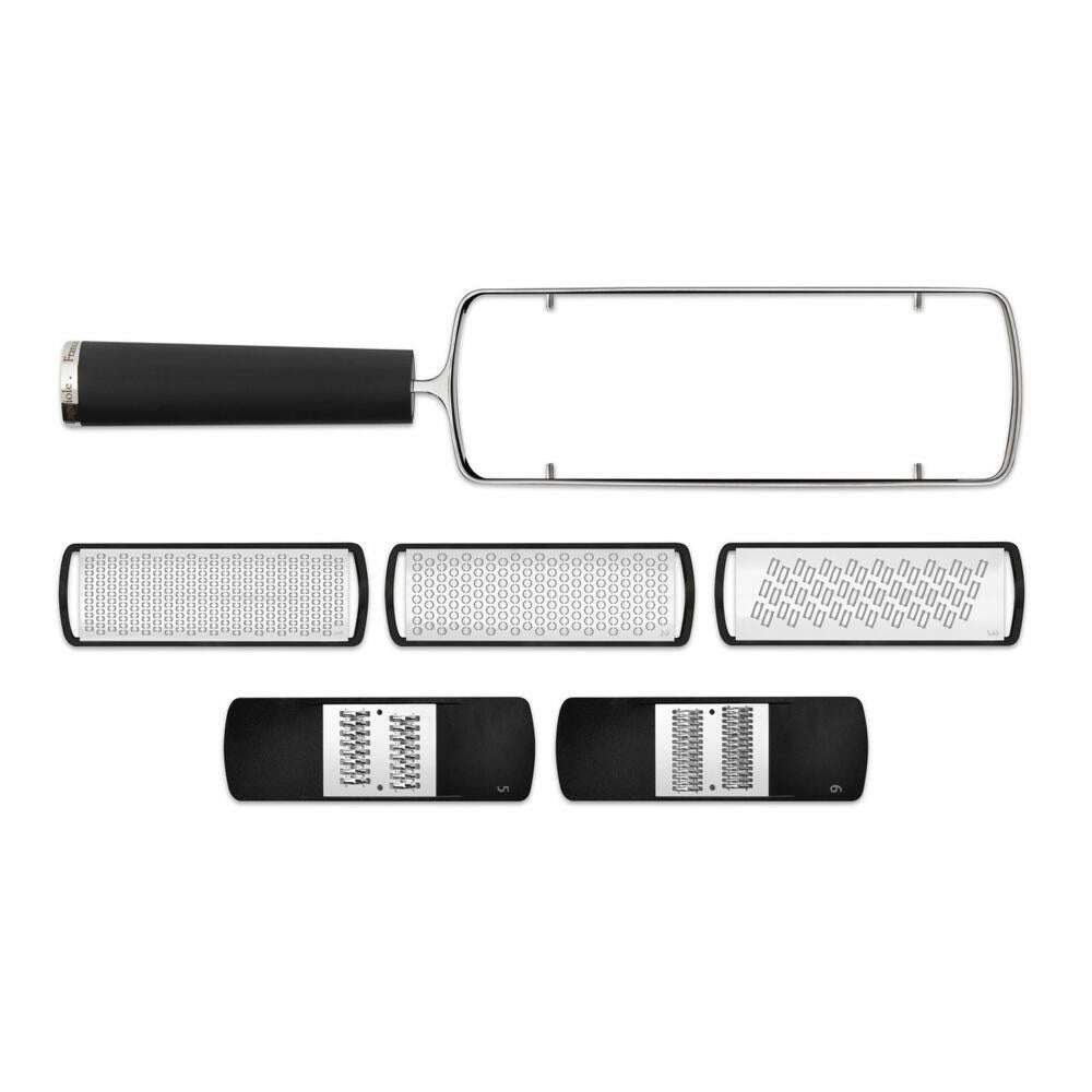 Kai Michel Bras Grater Set with 5 Interchangeable Attachments, Kitchen Grater, Julienne Grater, BK-0221
