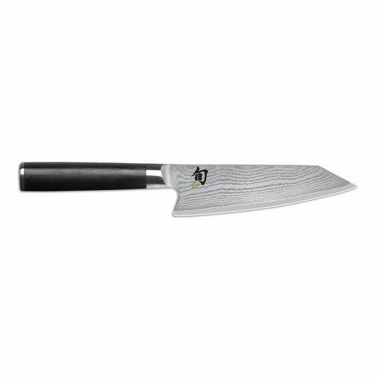 Kai Kochmesser Shun Classic Kiritsuke, VG-MAX-Stahl, Damaszenerstahl, Pakkaholz, Klingenlänge 15 cm, DM-0777
