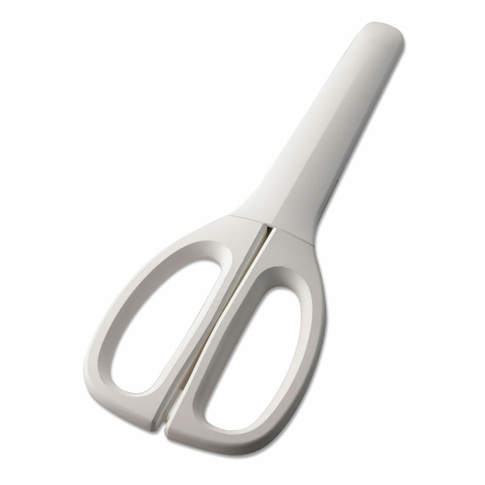 Kai Sebastian Conran kitchen scissors Dirk, Gifu Collection, stainless steel, white, 21 cm, BP-0024
