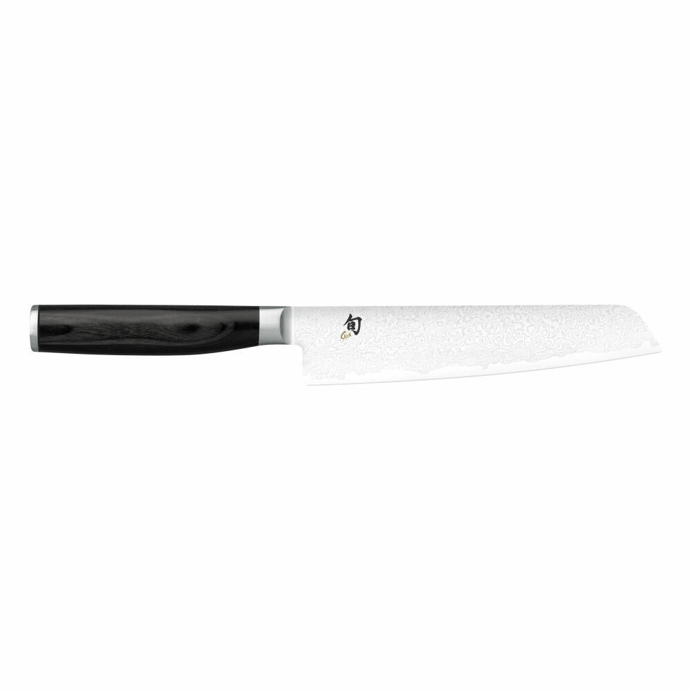 Kai Messer Shun Premier Tim Mälzer Minamo Allzweckmesser, Küchenmesser, Kochmesser, Messer, 15 cm, Damaszener Stahl, TMM-0701