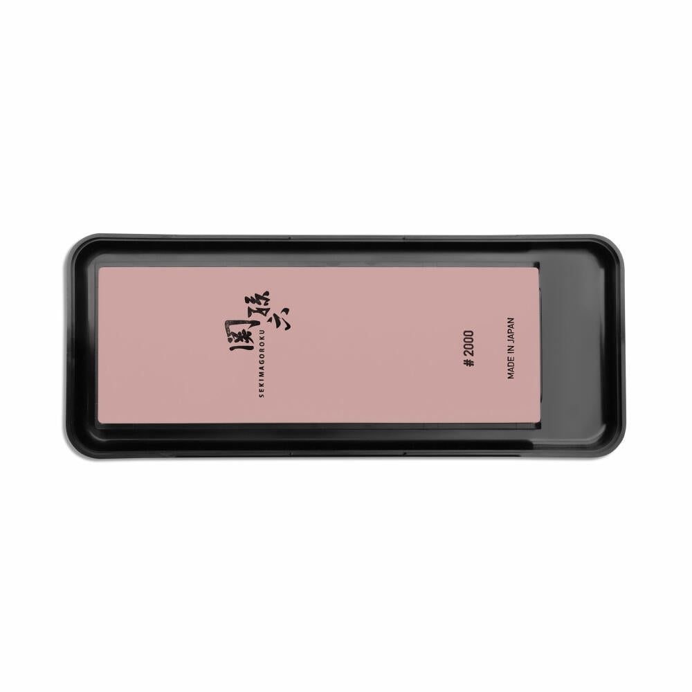 KAI Seki Magoroku whetstone, sharpening stone, knife sharpener, grain 2000, AP-0331