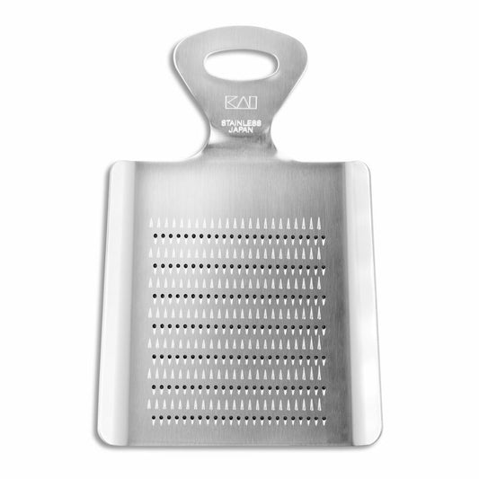 Kai Mini-Reibe Select 100, kompakte Küchenreibe, Gewürzreibe, Edelstahl, DH-8037