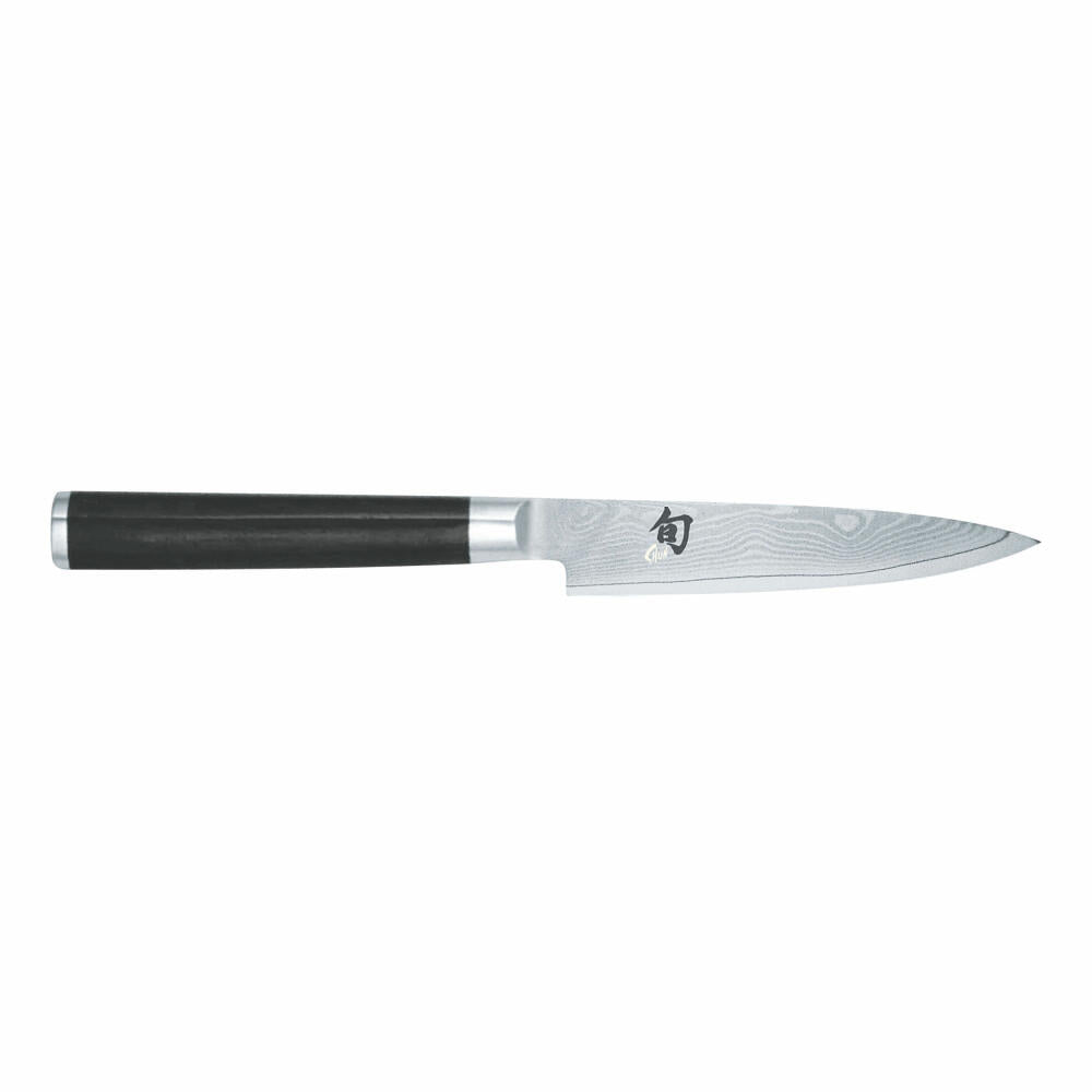 Kai Shun Classic All-Purpose Knife, Knife, Kitchen Knife, Damascus Knife, 10 cm, DM-0716