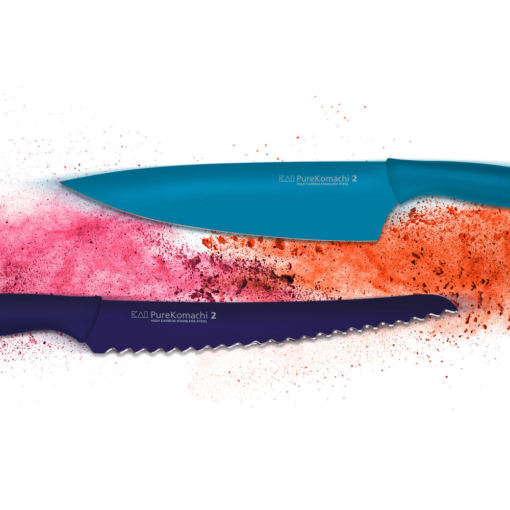 Kai Pure Komachi 2 chef's knife, knife, utility knife, kitchen knife, 20 cm, AB-5706
