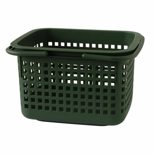 Hachiman Aufbewahrungskorb Cestino M, Polypropylen, Dunkelgrün, 23 L, 238126