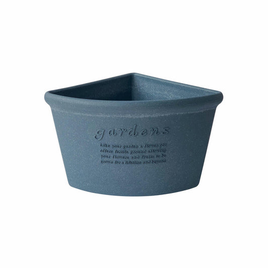 Hachiman Ecktopf Eco Pot 200, Pflanztopf, Polypropylen, Navy Blau, 3 L, 242826