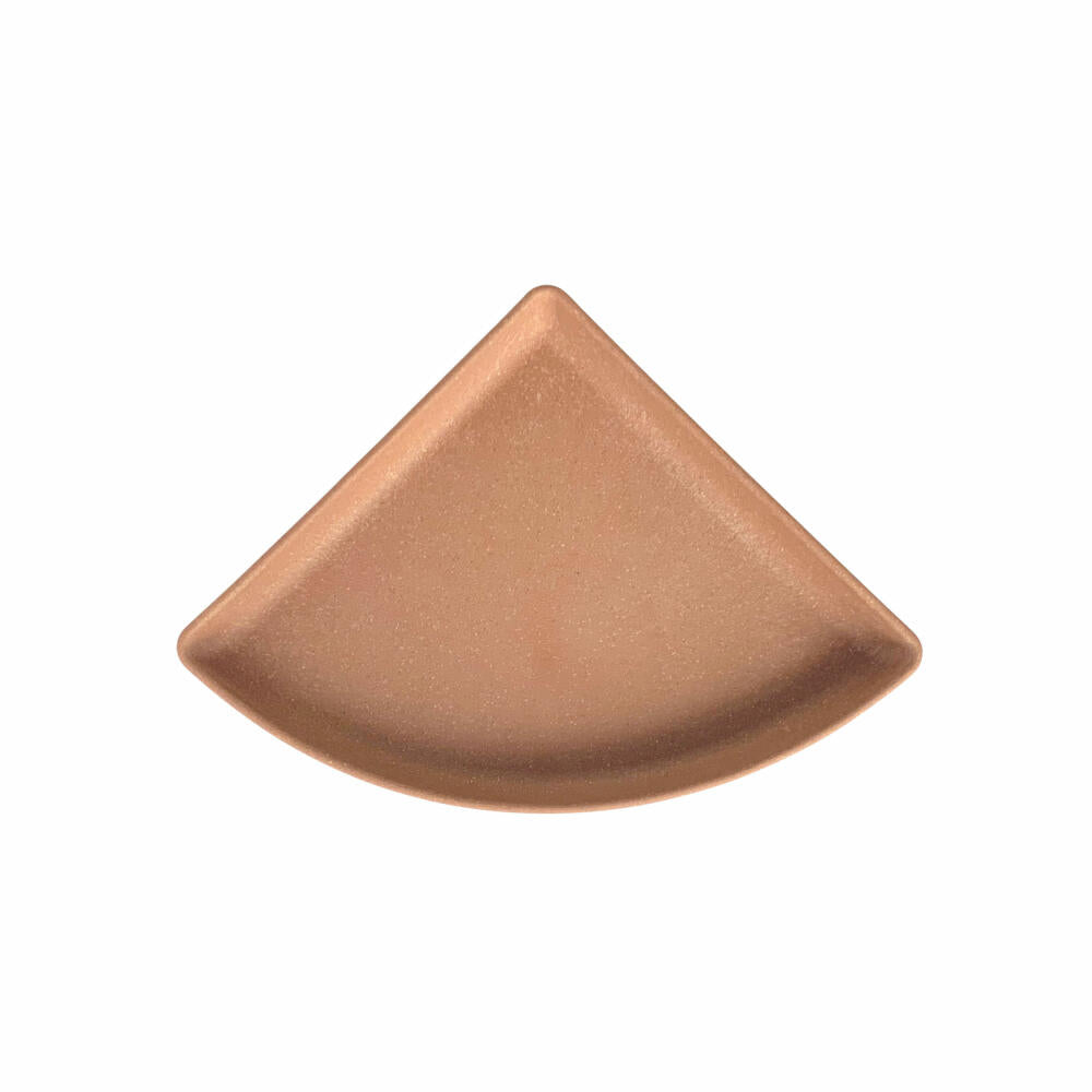 Hachiman Eck-Platztopfuntersatz Eco Plate 200, Polypropylen, Terrakotta, 242963