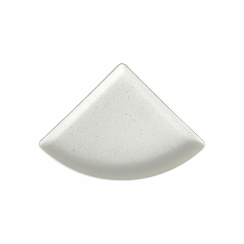 Hachiman Eck-Platztopfuntersatz Eco Plate 200, Polypropylen, Weiß, 243014