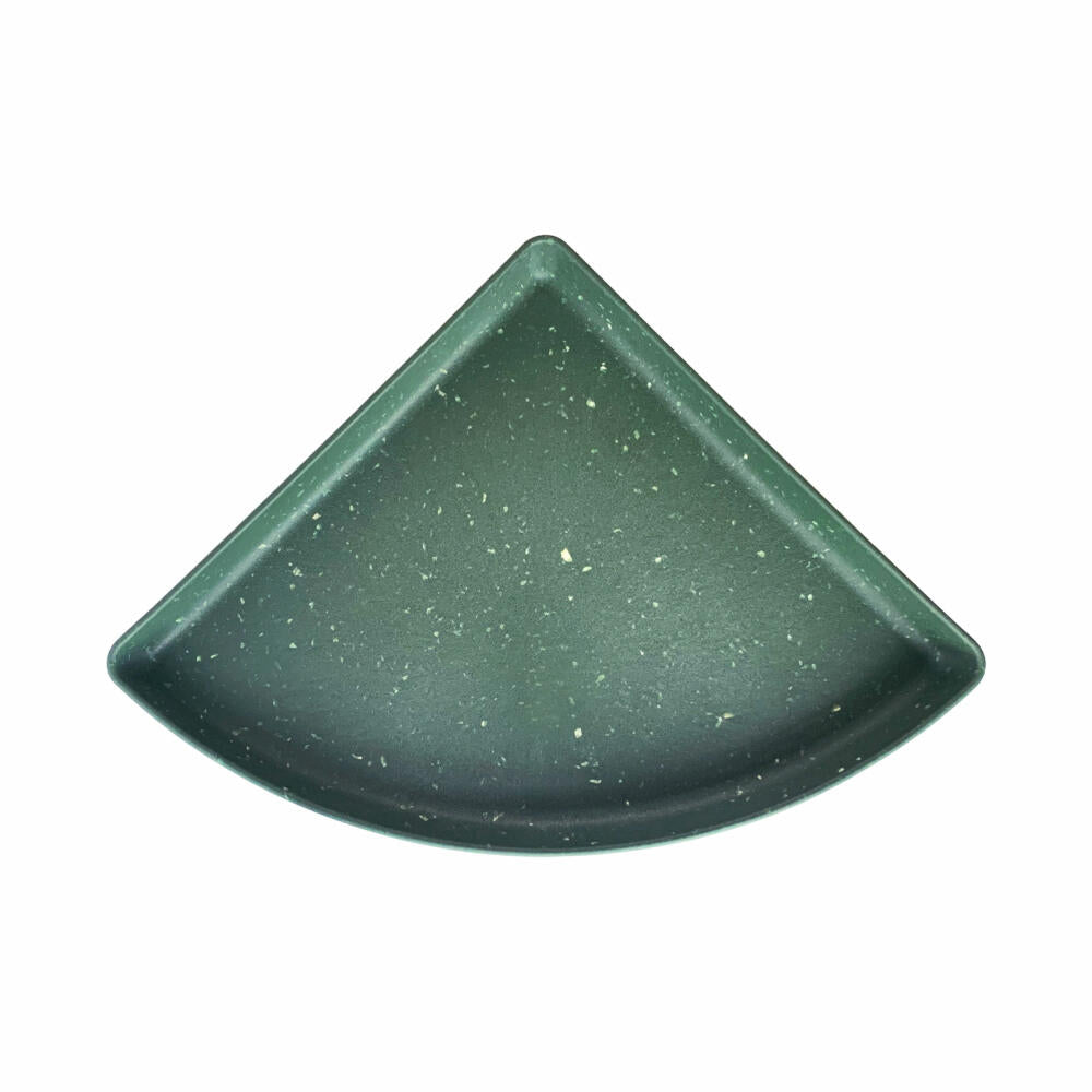Hachiman Eck-Platztopfuntersatz Eco Plate 260, Polypropylen, Grün, 243106