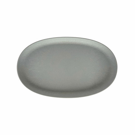 Hachiman Pflanztopfuntersetzer Eco Oval 400, Polypropylen, Grau, 243137