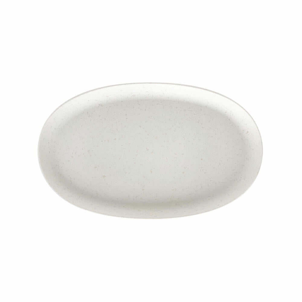 Hachiman Pflanztopfuntersetzer Eco Oval 400, Polypropylen, Weiß, 243175