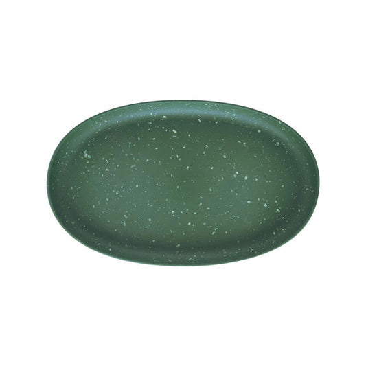 Hachiman Pflanztopfuntersetzer Eco Oval 400, Polypropylen, Grün, 243182