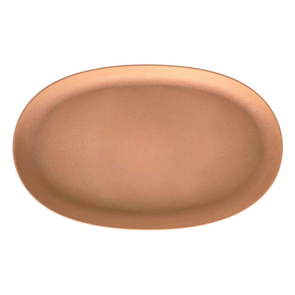Hachiman Pflanztopfuntersetzer Eco Oval 490, Polypropylen, Terrakotta, 243205
