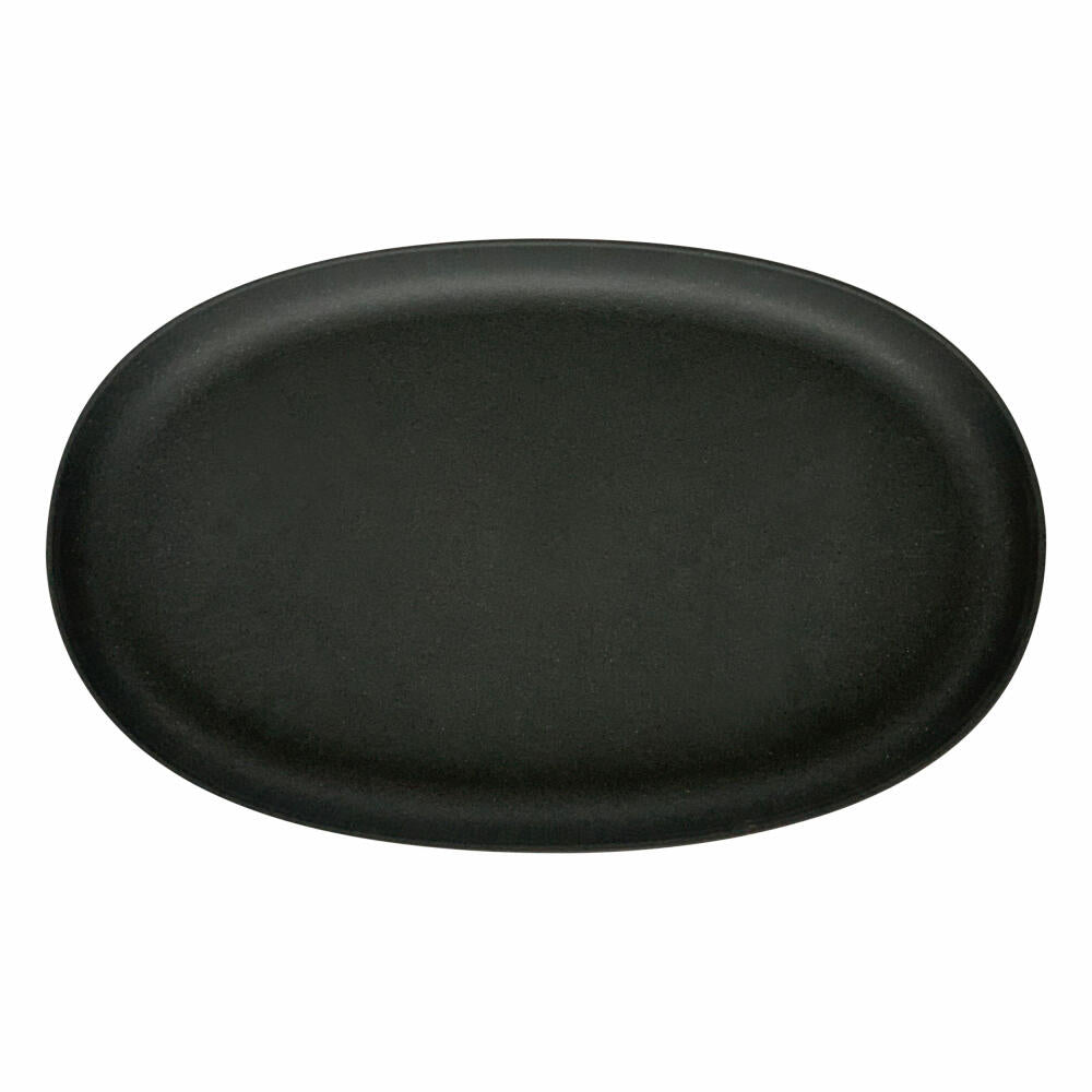 Hachiman Pflanztopfuntersetzer Eco Oval 490, Polypropylen, Schwarz, 243236
