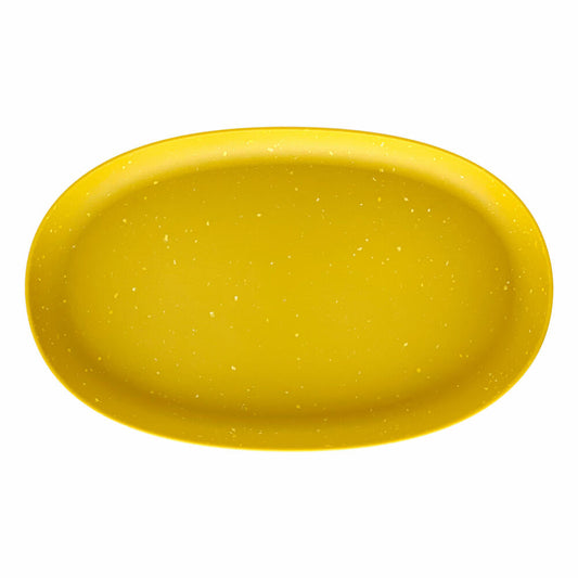 Hachiman Pflanztopfuntersetzer Eco Oval 490, Polypropylen, Senf, 243243