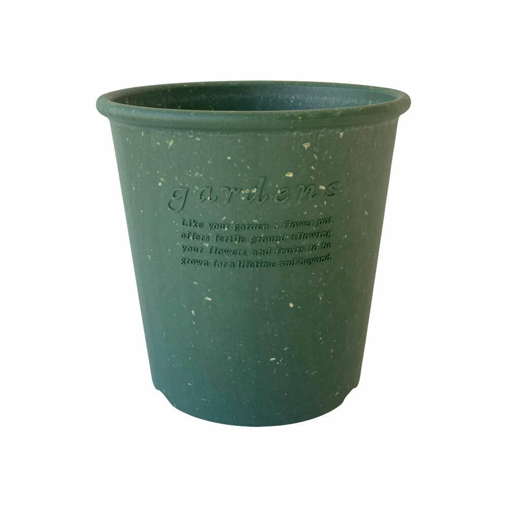 Hachiman Pflanztopf Eco 8 Rund, Blumentopf, Polypropylen, Grün, 5.4 L, 244264