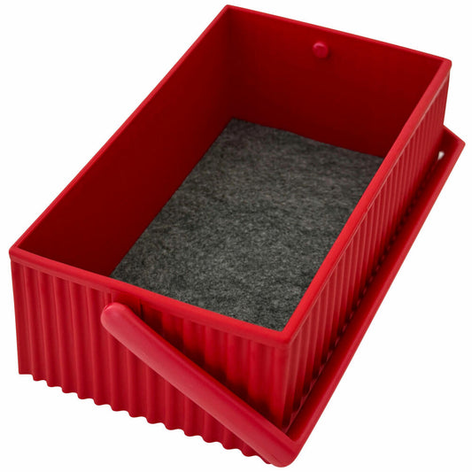 Hachiman Aufbewahrungsbox Omnioffre S, Kunststoff, Polyester, Rot, 246480