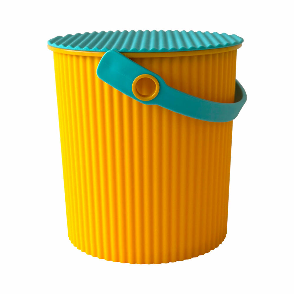 Hachiman Aufbewahrungseimer Omnioutil Baby, Kunststoff, Orange, 700 ml, 247074