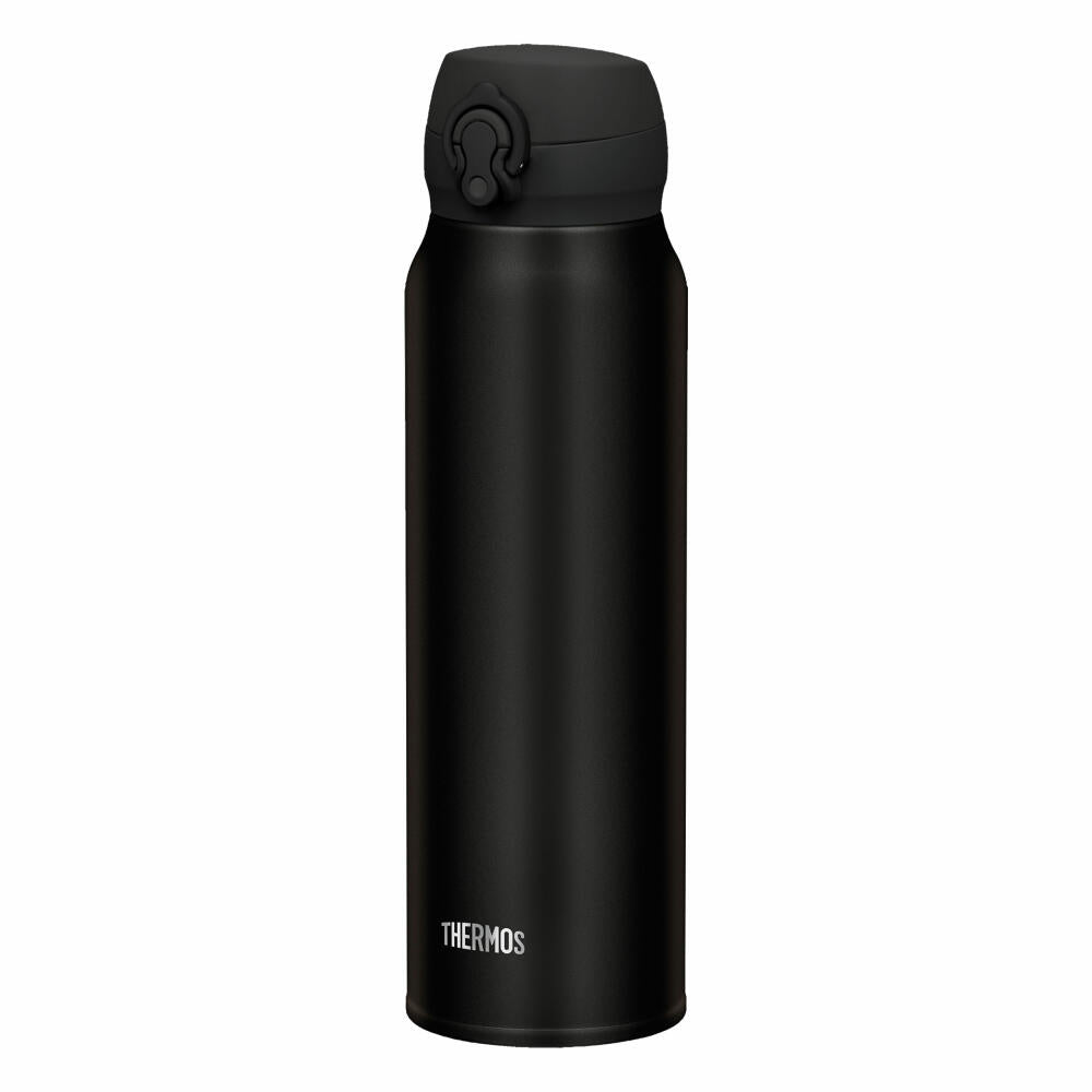 THERMOS Thermosflasche Ultralight, Trinkflasche, Iso Flasche, Leicht, Edelstahl, Matt Black, 0.75 L, 4035232075
