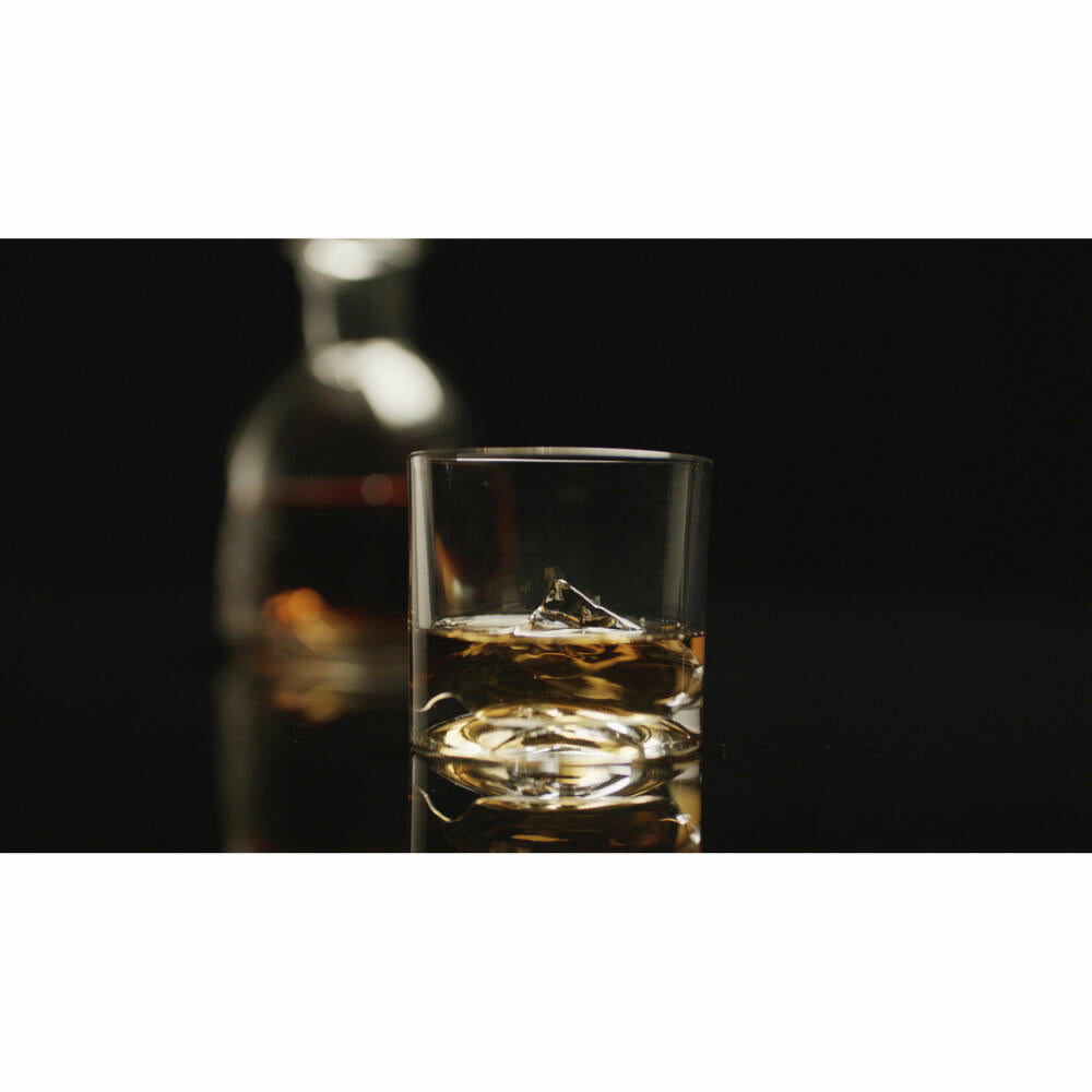 Liiton Everest Whiskeygläser mit Dekanter, 5-tlg., Whiskeyglas, Whiskey Glas, Kristallglas, L10300