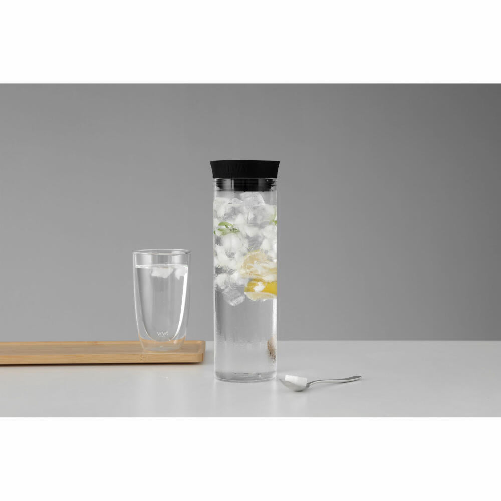 VIVA Minima glass carafe, carafe, jug, water carafe, borosilicate glass, 1 L, V28001