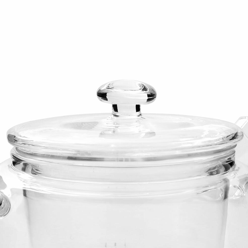 VIVA Nicola glass teapot, with strainer insert, glass jug, tea pot, borosilicate glass, 750 ml, V70400