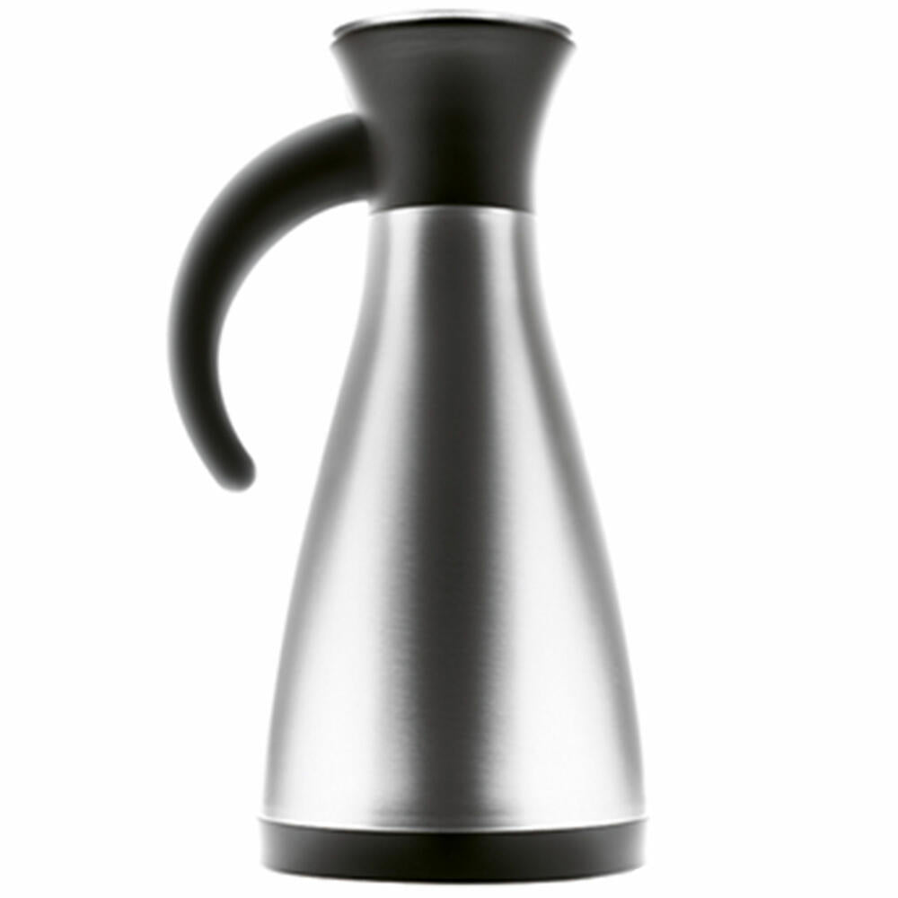 Eva Solo Isolierkanne mit Griff, Kaffeekanne, Thermokanne, Teekanne, Edelstahl, 1.1 L, 502930
