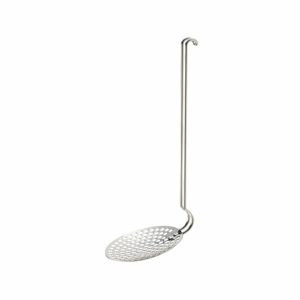 Eva Solo Schöpflöffel, Schöpfkelle, Suppenkelle, Kelle, Schaumkelle, Suppenlöffel, Edelstahl, Ø 11 cm, 118411