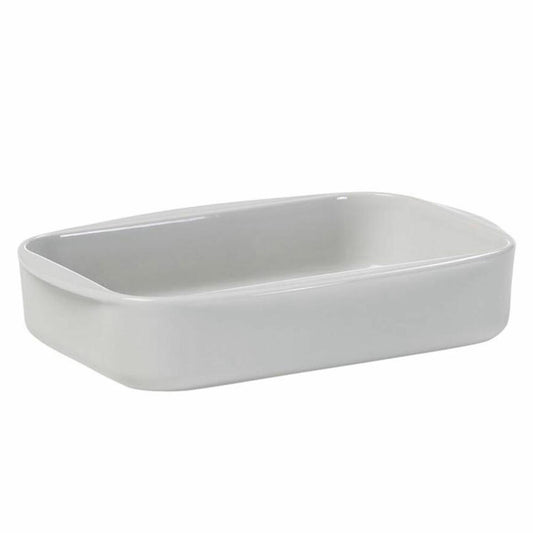 Eva Solo Legio serving plate, serving plate, plate, platter, porcelain, white, 24 x 17 cm, 885224