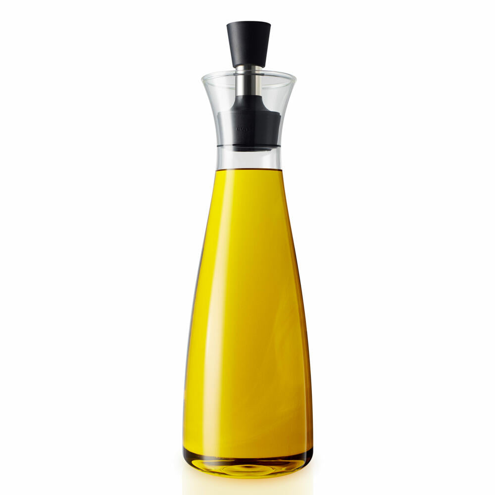 Eva Solo Öl- & Essig-Karaffe, Essig und Ölflasche, Essigspender, Ölspender, Glas, Transparent, 500ml, 567685