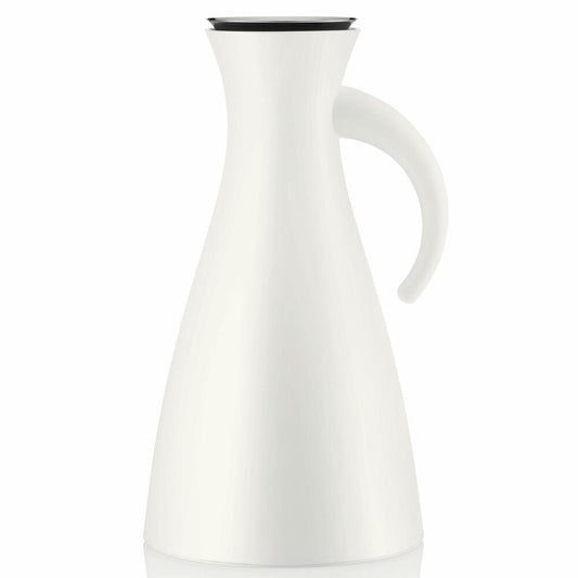 Eva Solo insulated jug, coffee pot, thermos flask, teapot, glass/plastic/stainless steel, white, 1 L, 502911